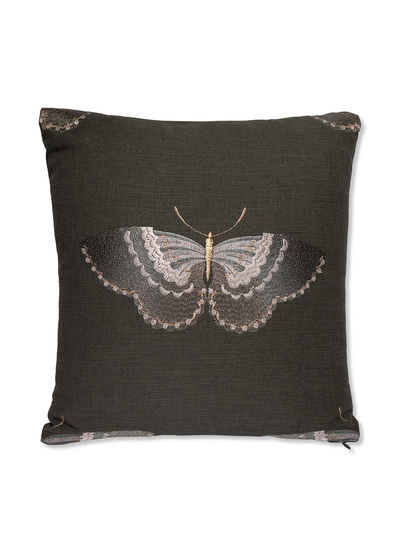 Yeşil Kelebek Formlu Yastık
