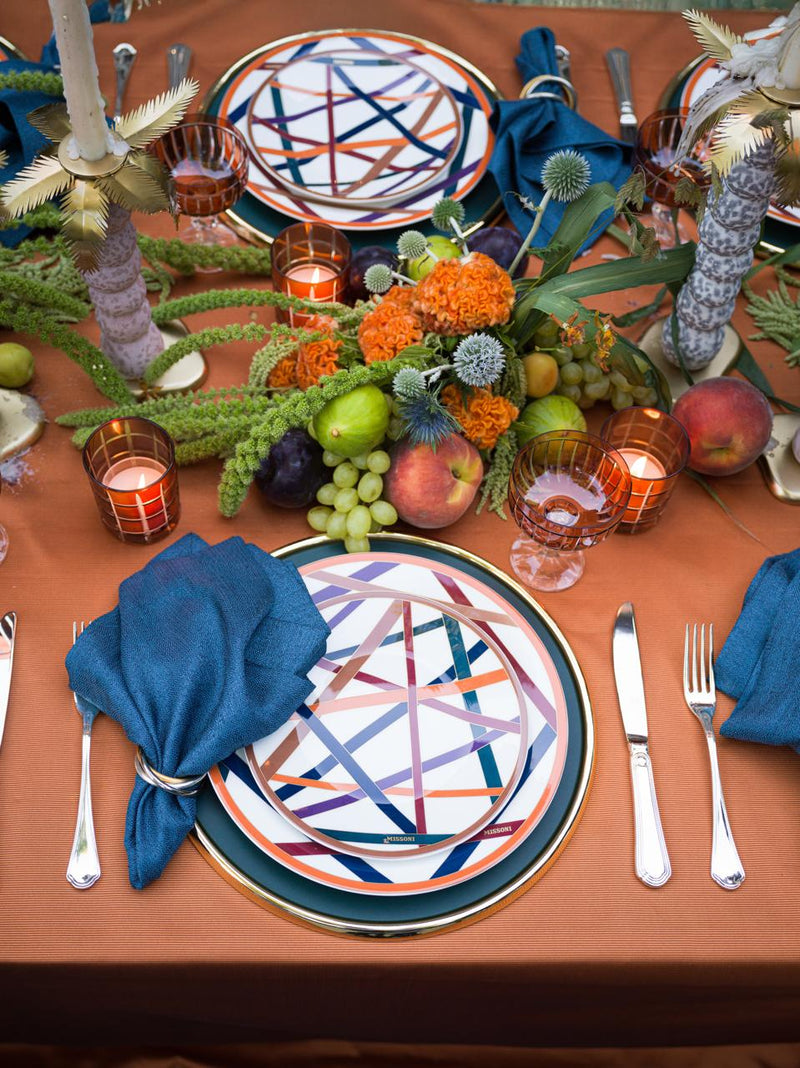 Missoni Nastri Pasta Tabağı