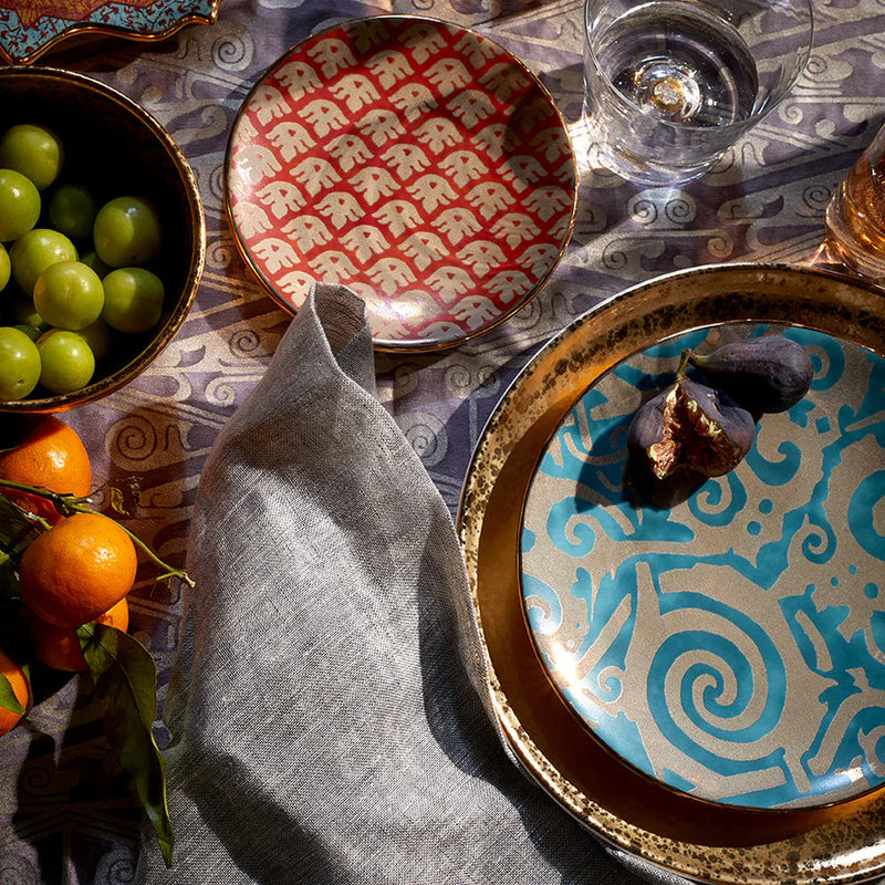 Fortuny 4'lü Tatlı Tabağı Seti