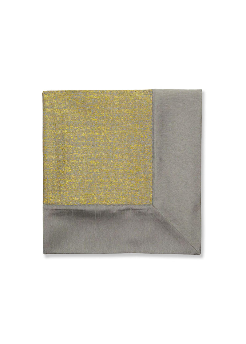 Yeşil Dokulu Keten Masa Örtüsü