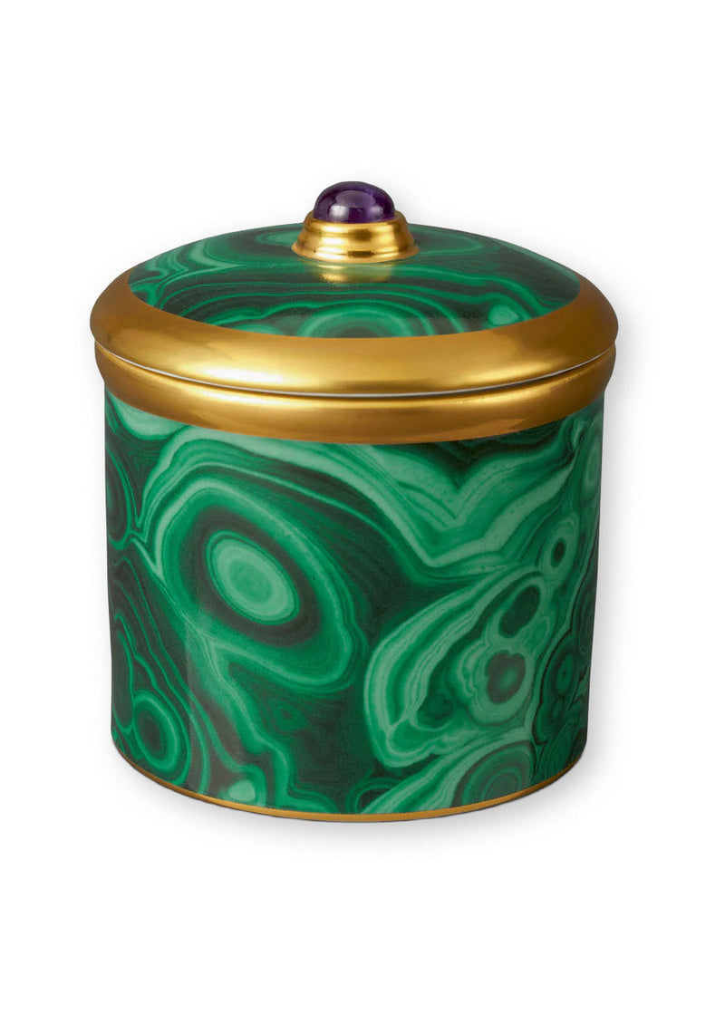 Malachite Taşlı Mum