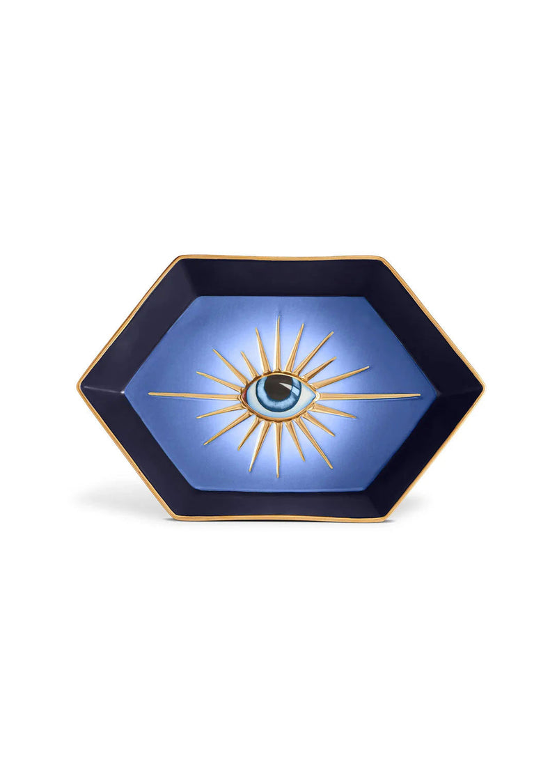 Lito Mavi Altıgen Tabak